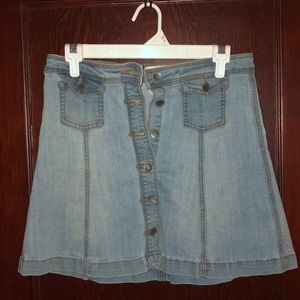 Denim skirt